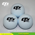 The white golf balls Promotional Logo Customized Cheap Golf Ball